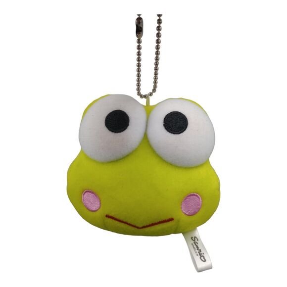 Sanrio KEROPPI MASCOT plush keychain bag charm hello kitty purse decor - Picture 3 of 7